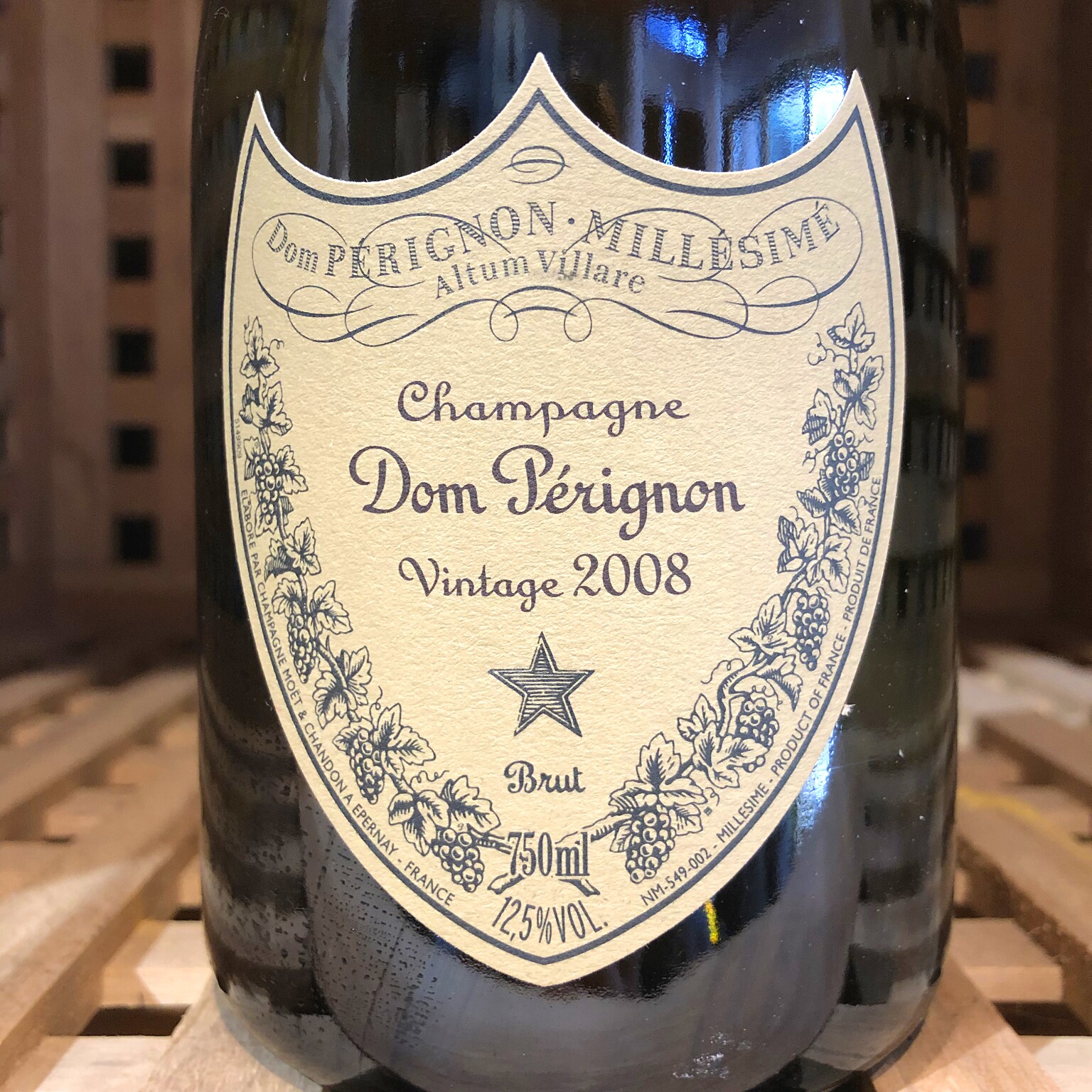 唐培里侬香槟王 dom perignon香槟2008