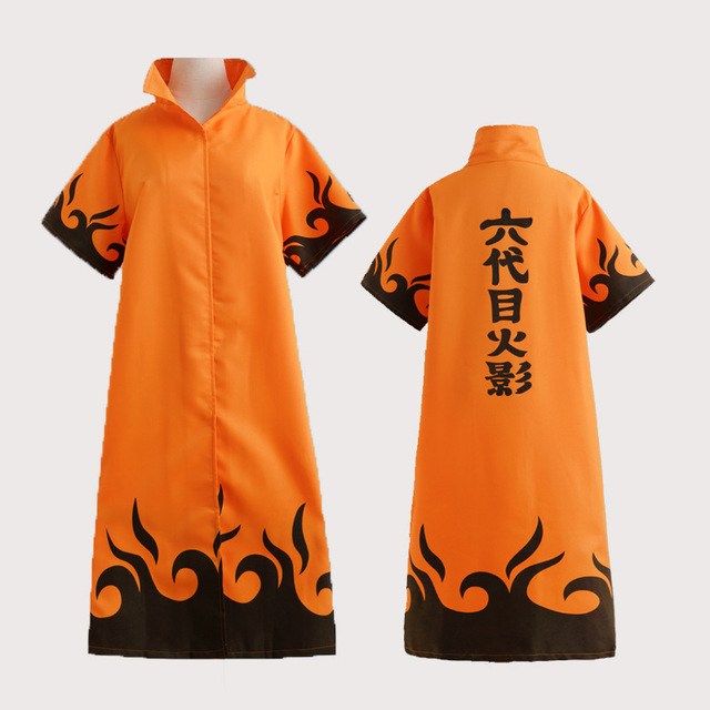 服装披风cosplay护额表演儿童组织火影忍者印花七代民族服装