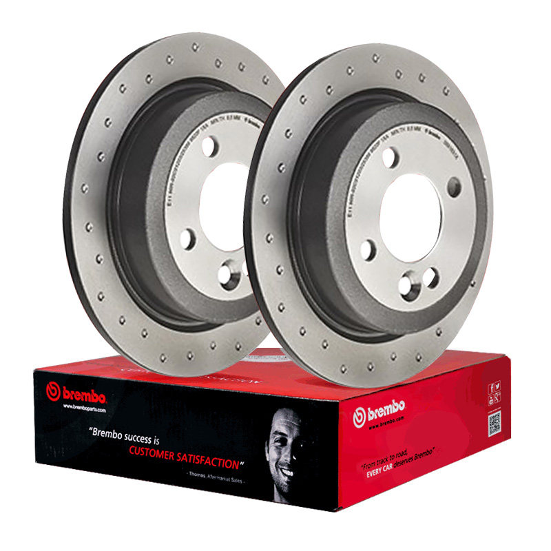brembo布雷博刹车车盘0871651x适用于奥迪a1凌渡18t刹车盘