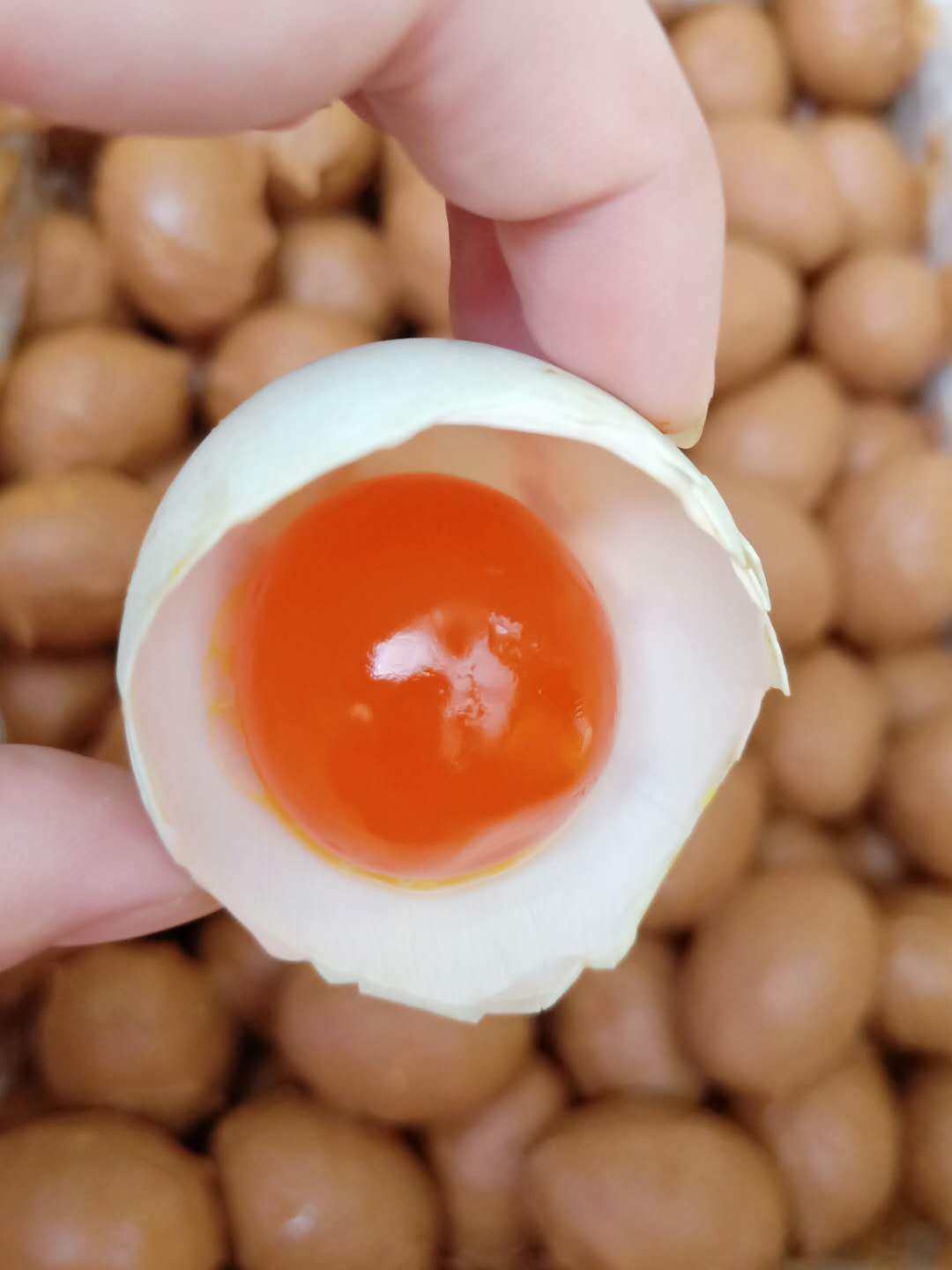 微山湖特产非高邮放养红泥腌盐生咸鸭蛋黄流油月饼蛋黄酥烘焙30枚