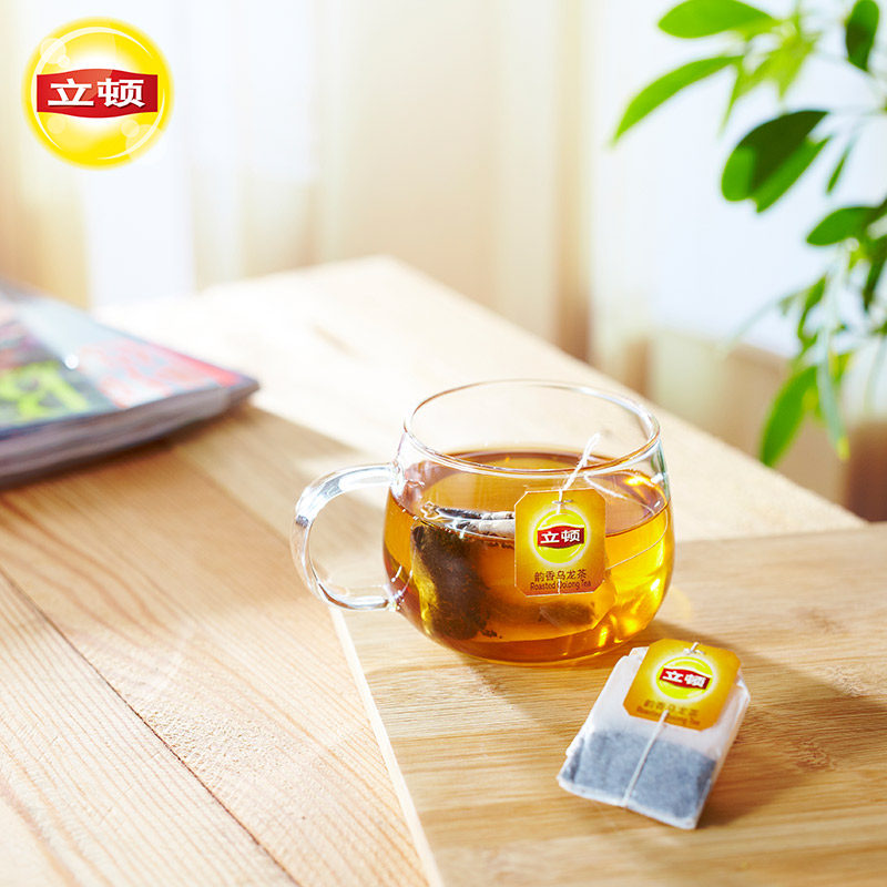 lipton立顿韵香乌龙茶25包袋泡茶商用办公室下午茶餐饮代用