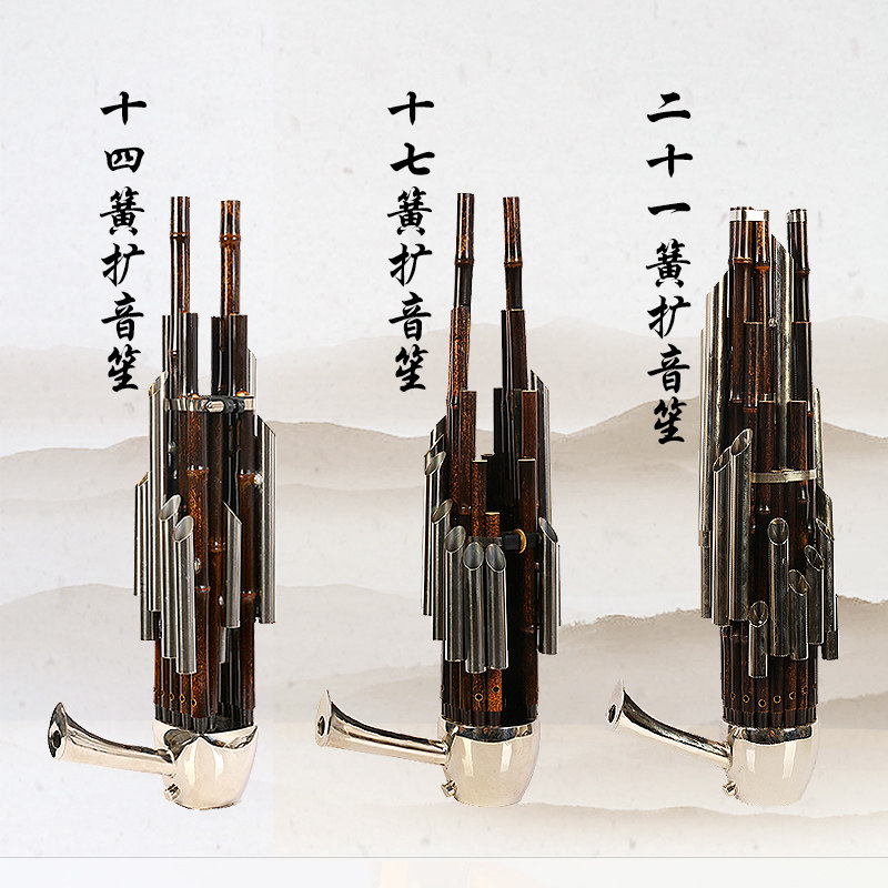 宏艺凤鸣36簧高音专业笙24簧加健21簧专业加健儿童笙