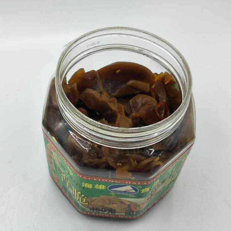 4瓶特惠海南特产海雄食品香脆菜脯450克x4腌制