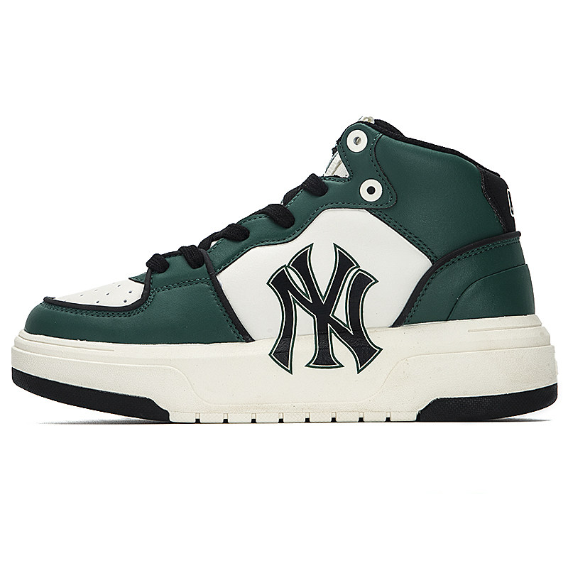 mlb高帮板男鞋女鞋秋季新款纽约洋基复古休闲鞋运动休闲鞋