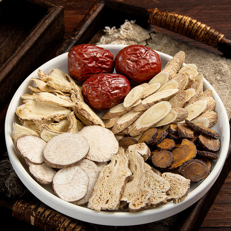 防己黄芪百草汤倪海中药材白术甘草红枣干姜非同其他药食同源食品