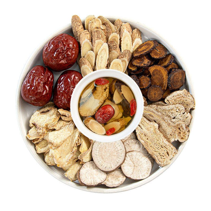 防己黄芪百草汤倪海中药材白术甘草红枣干姜非同其他药食同源食品