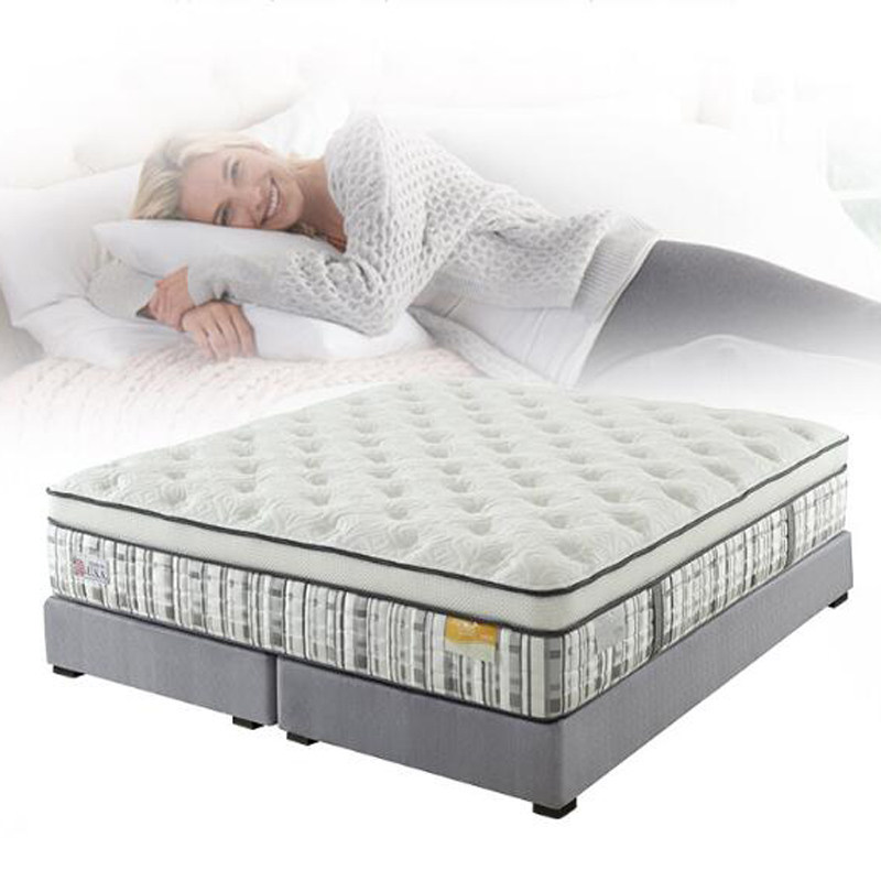 床垫蕾丝瑞莎独立弹簧乳胶18m美国原装进口乳胶床垫