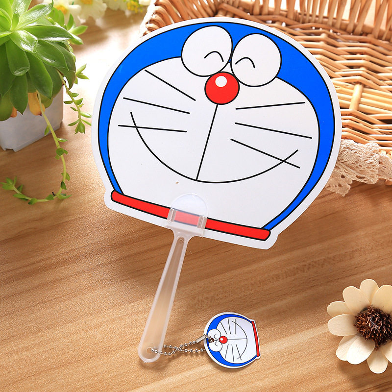 夏季卡通图案塑料小扇子创意小风扇学生儿童节礼物学生奖品批发