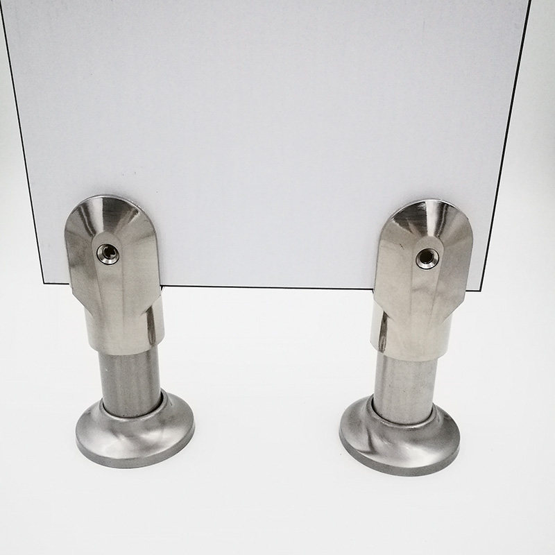 隔断支撑脚洗手间脚座加厚不锈钢支脚卫生间厕所门地脚五金配件