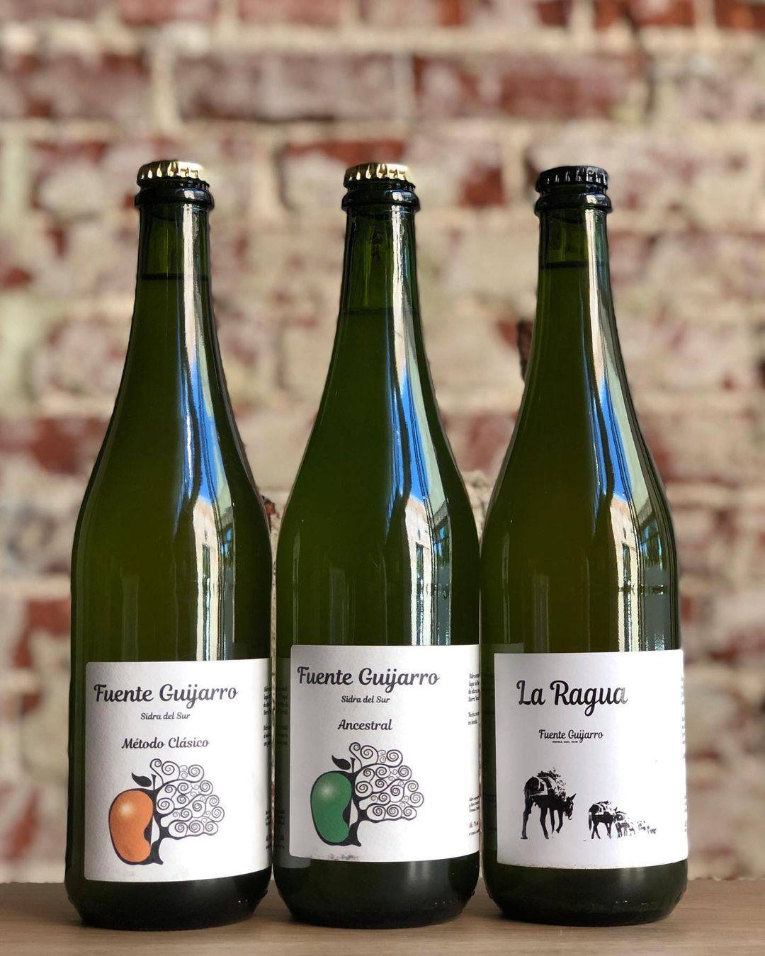 自然酒纯净似溪水fuenteguijarro有机苹果酒metodocider果酒