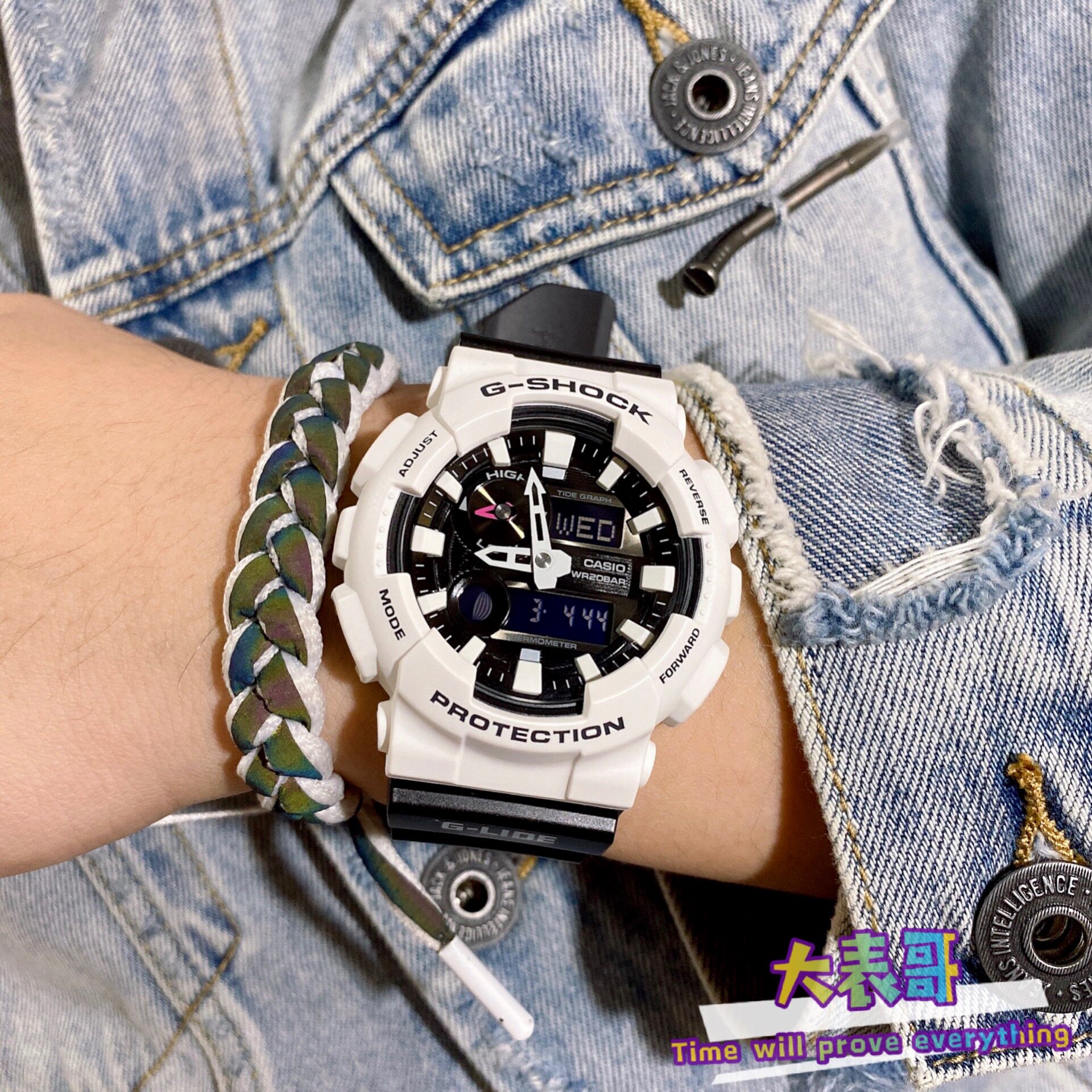 卡西欧g-shock星球大战白武士ga-7005600-7a白色手表日韩腕表