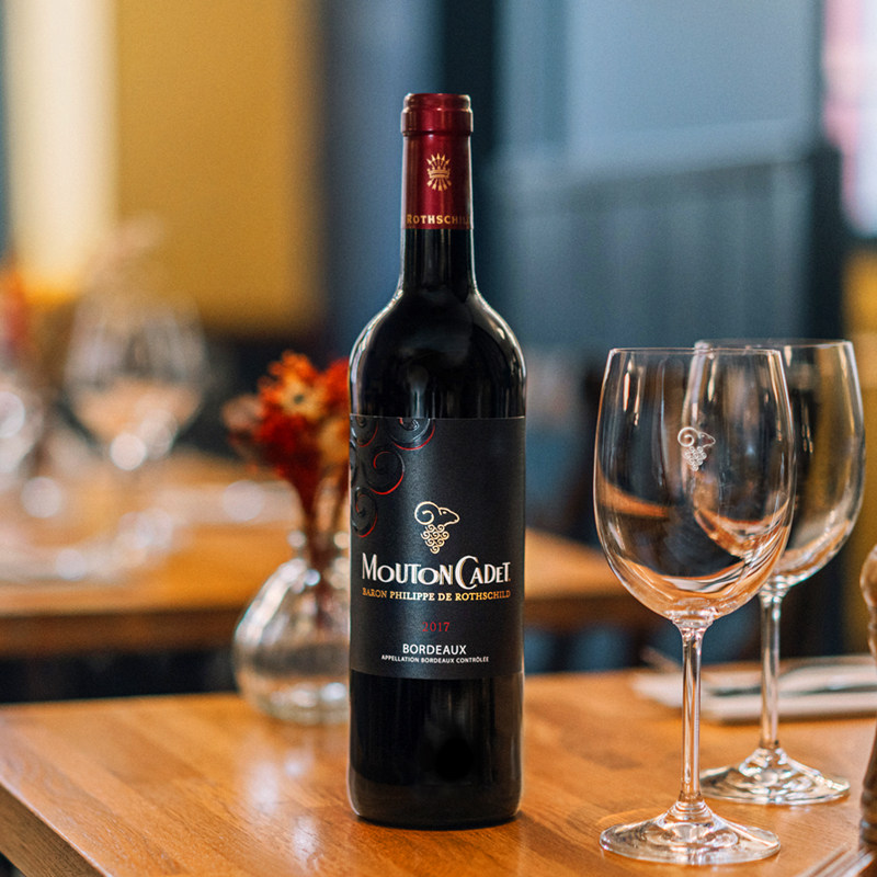 官方直营木桐嘉棣法国进口波尔多红葡萄酒750ml2支装干红静态葡萄酒