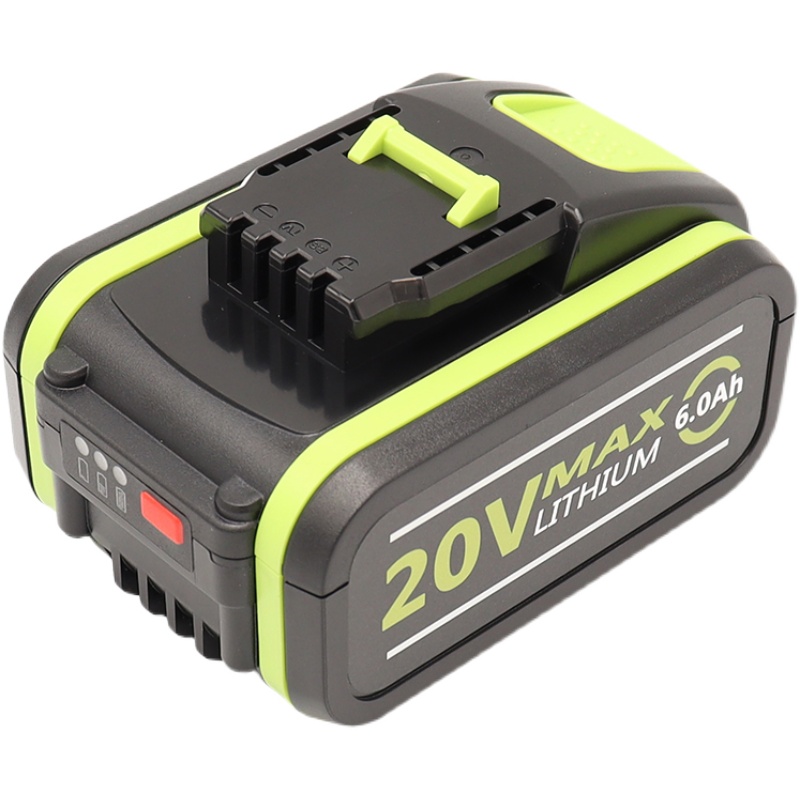 适用worx威克士20v小脚锂电池wx523电动工具洗车机电钻电池