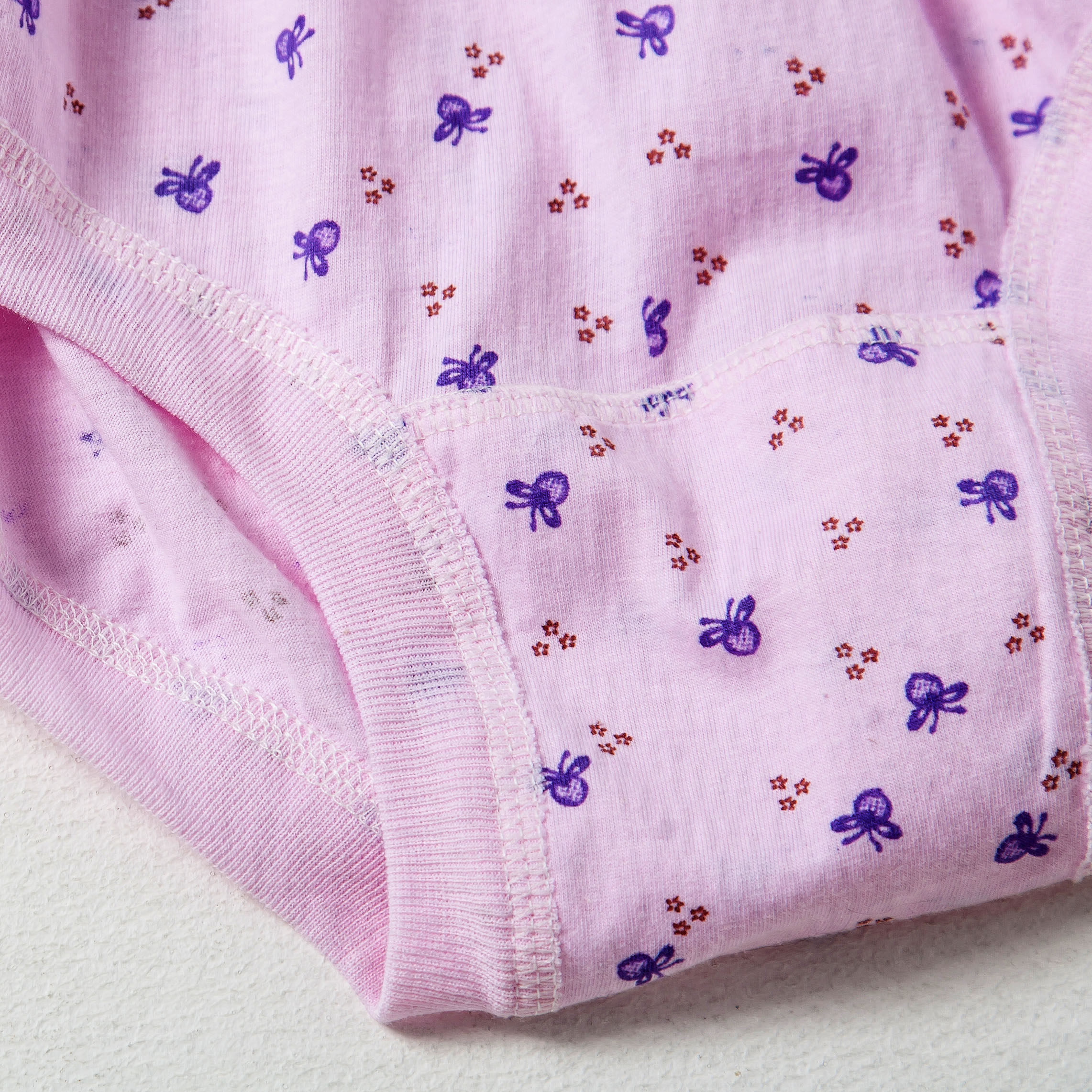 女士内裤女纯棉三角裤高腰宽松中老年宽松大号全棉印花妈妈内裤