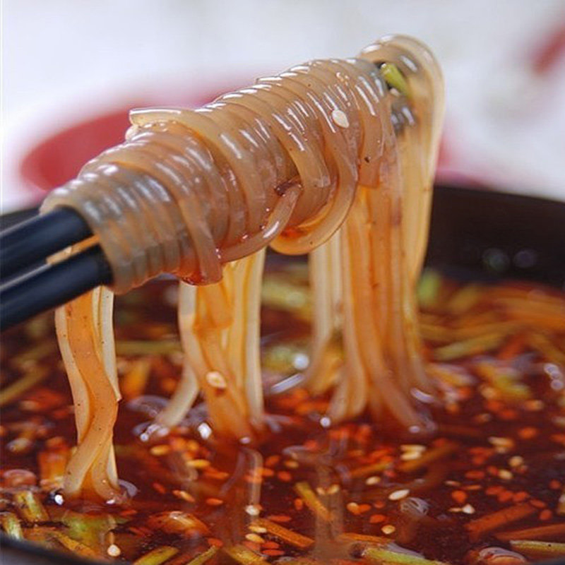 5斤红薯粉正宗纯手工地瓜细粉条农家自产无添加火锅粉丝干粉包邮