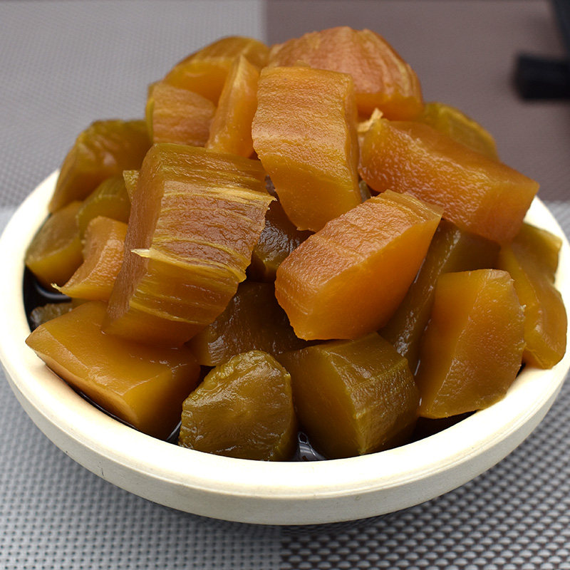 莴笋玉堂酱园甜脆350gx4山东咸酱莴苣酱菜下饭酱菜