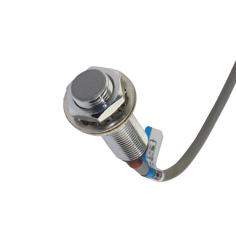 霍尔接近开关h12n1-n三线npn常开 带磁铁传感器 感应器 磁性24v