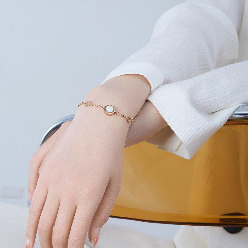 shine萱子饰品网红ins小众设计冷淡风手串手饰复古手链