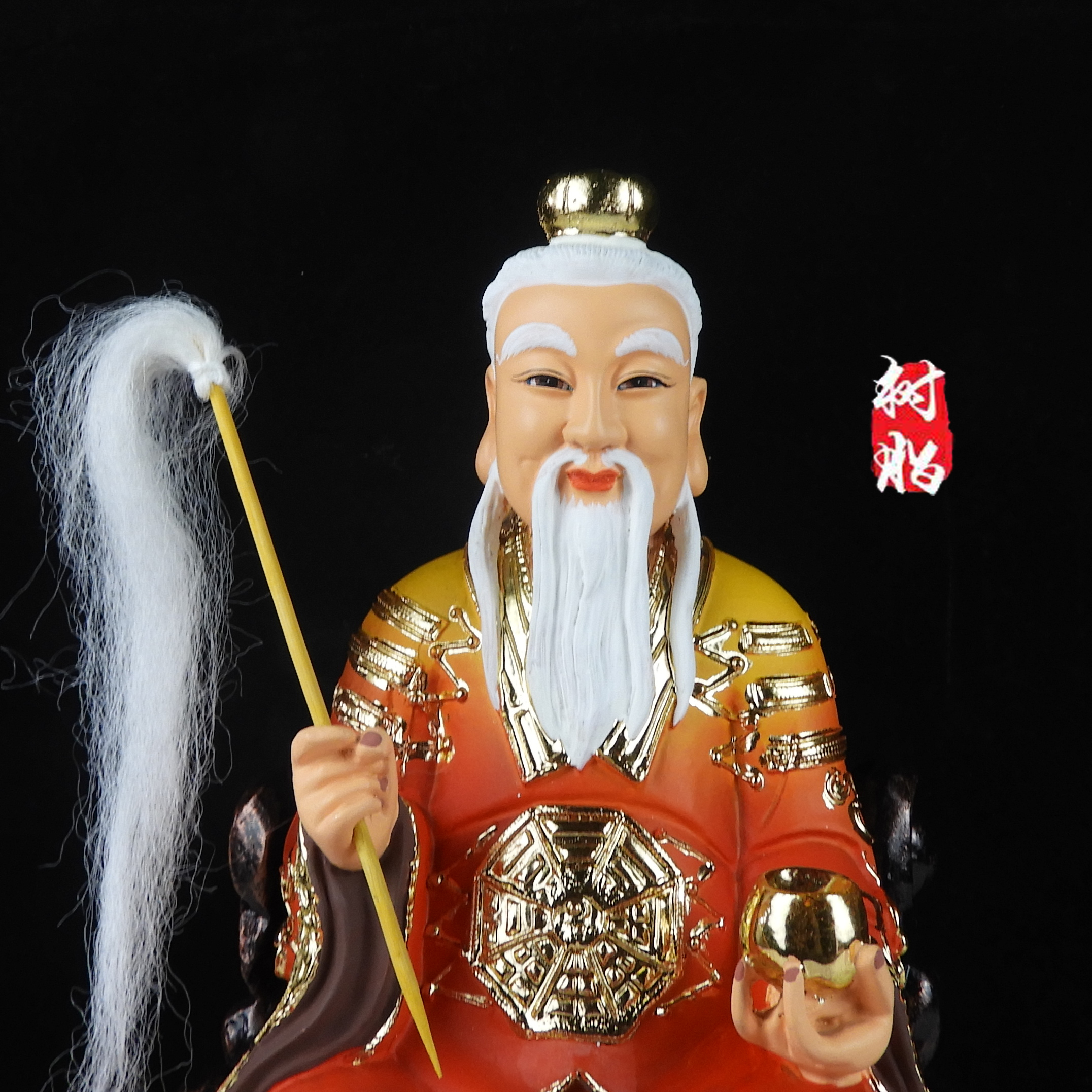 神像太乙道教真人救苦天尊树脂居家家保平安摆件