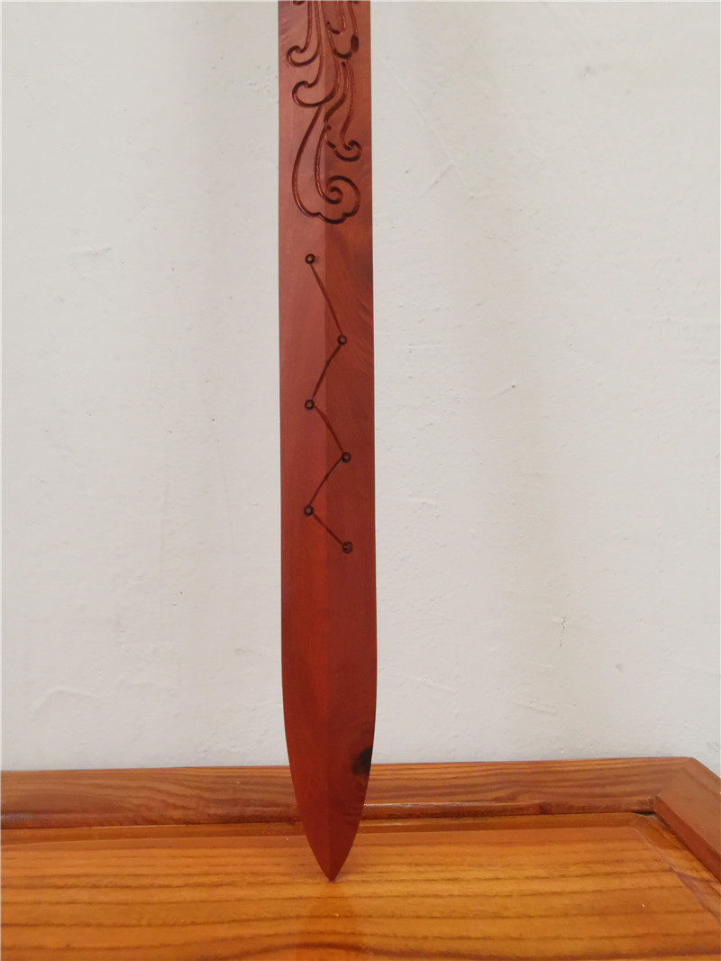 龙头道教用品枣木七星雷击道家剑法事用品道道教工艺品