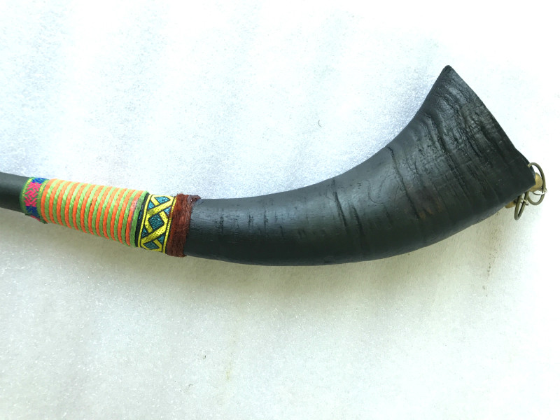 牛角号牛角道家用品科仪乐器喇叭号角工艺品道教工艺品