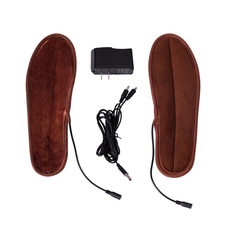 爱贝斯usb发热鞋垫冬季电热保暖电暖垫电加热垫充电可行走男女自