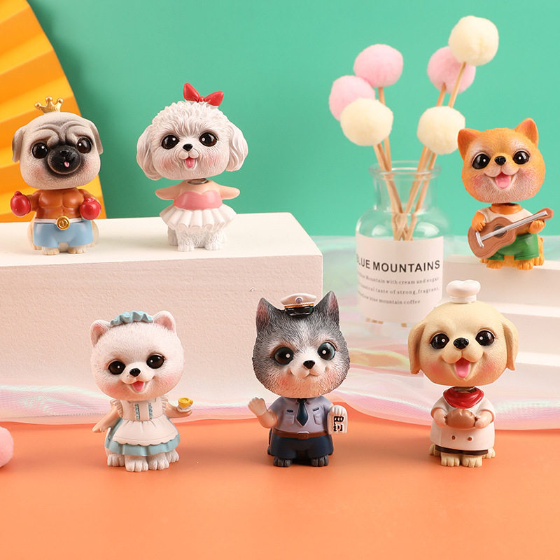 百变汪星人盲盒卡通可爱狗狗萌宠手办创意公仔潮玩盲盒