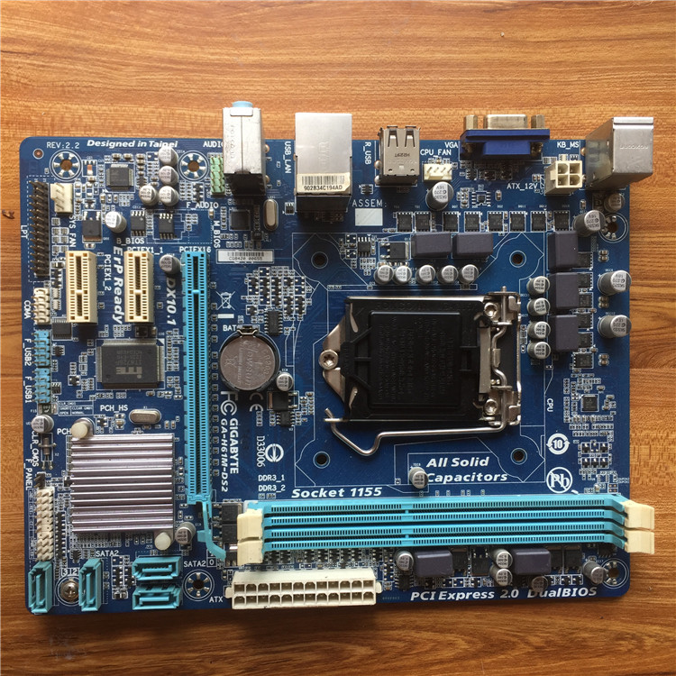 gigabyte 技嘉h61m ds2h61主板lga1155主板全系列ddr3 - 痕风的起点