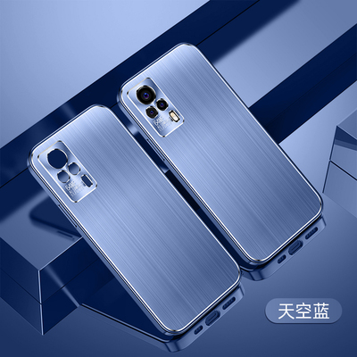 vivos9e手机壳viovs9金属磨砂背板viv0s9全包镜头vovis9e防摔硬壳vivi