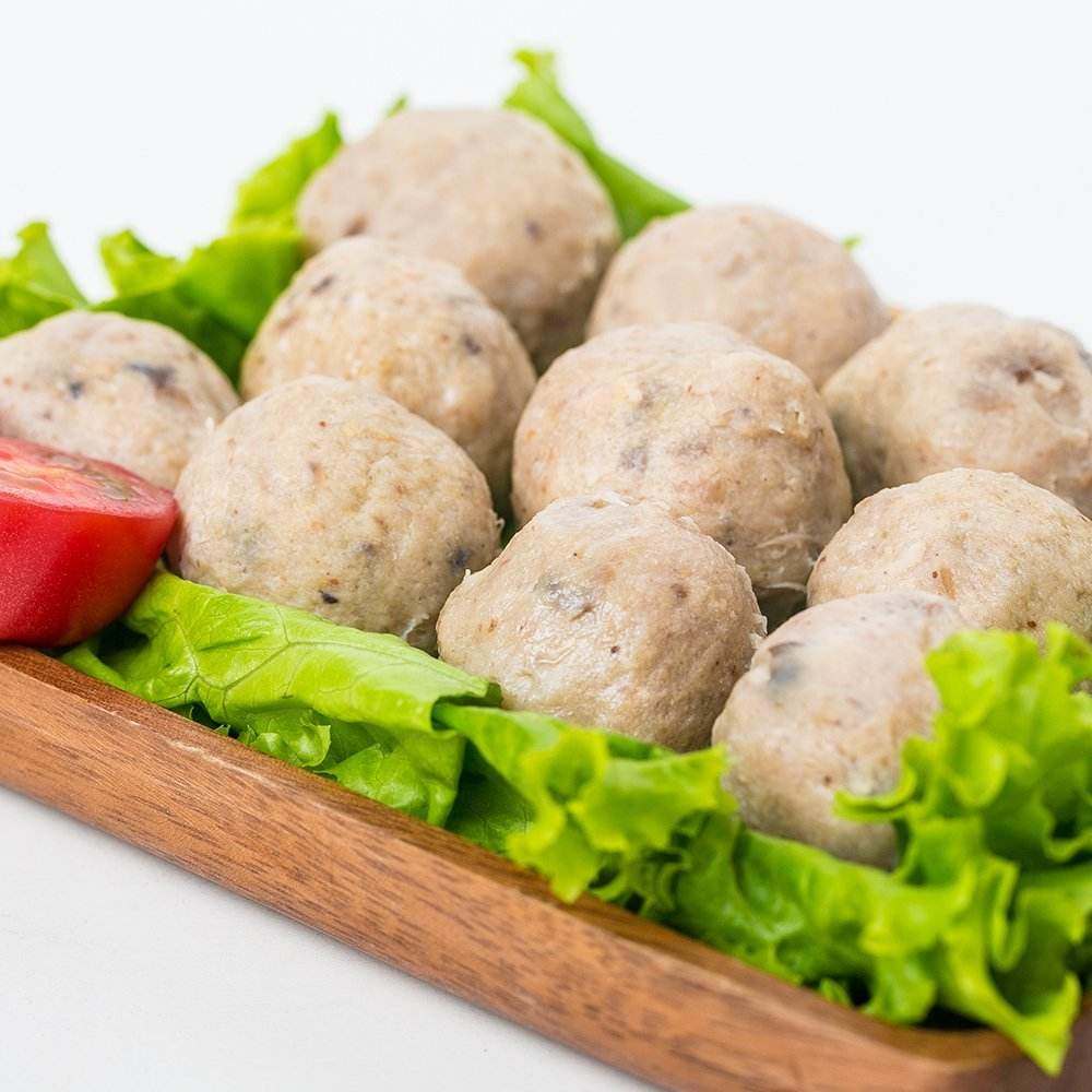 火锅桂冠香菇贡丸340g精选后腿肉丸丸子食材海鲜丸类