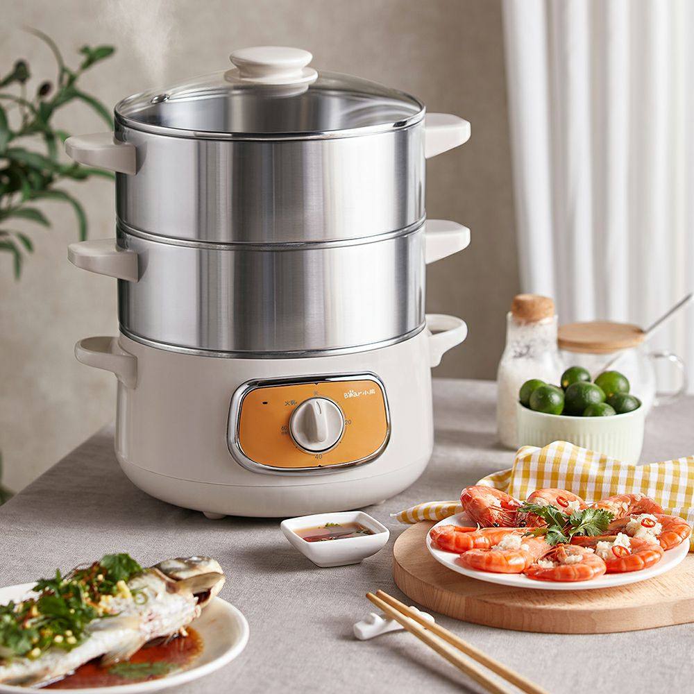 蒸锅小熊多功能家用三层大容量多层全自动蒸汽汽锅电蒸锅