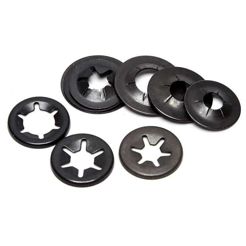 挡圈锰钢轴承夹挡圈梅花不锈不锈钢钢带齿密型卡簧挡圈