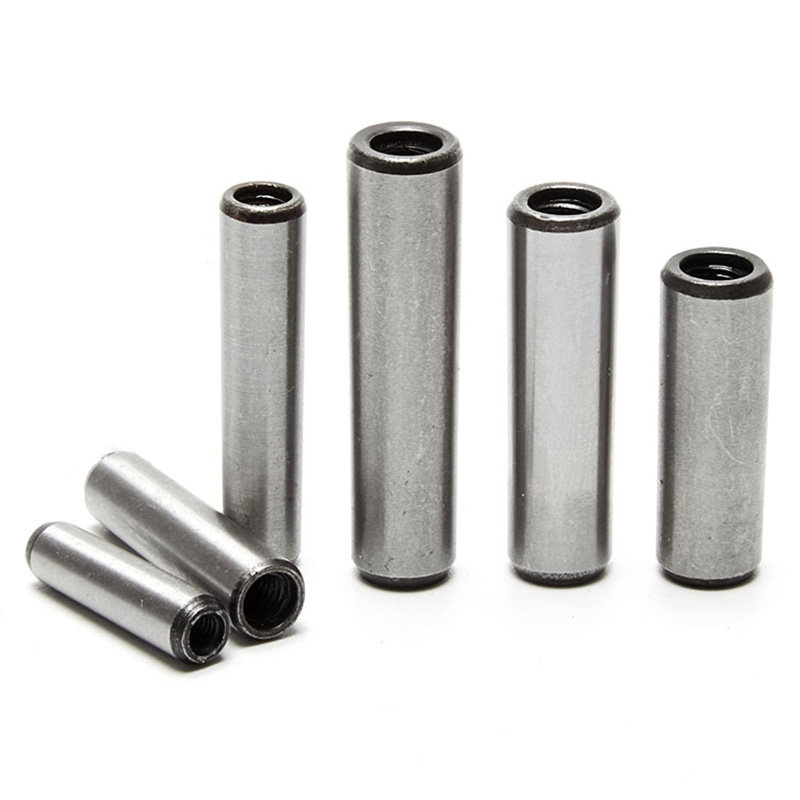 45#钢内螺纹圆锥销gb118加硬攻牙锥度销 m6m8m10m12m16m20m25m30