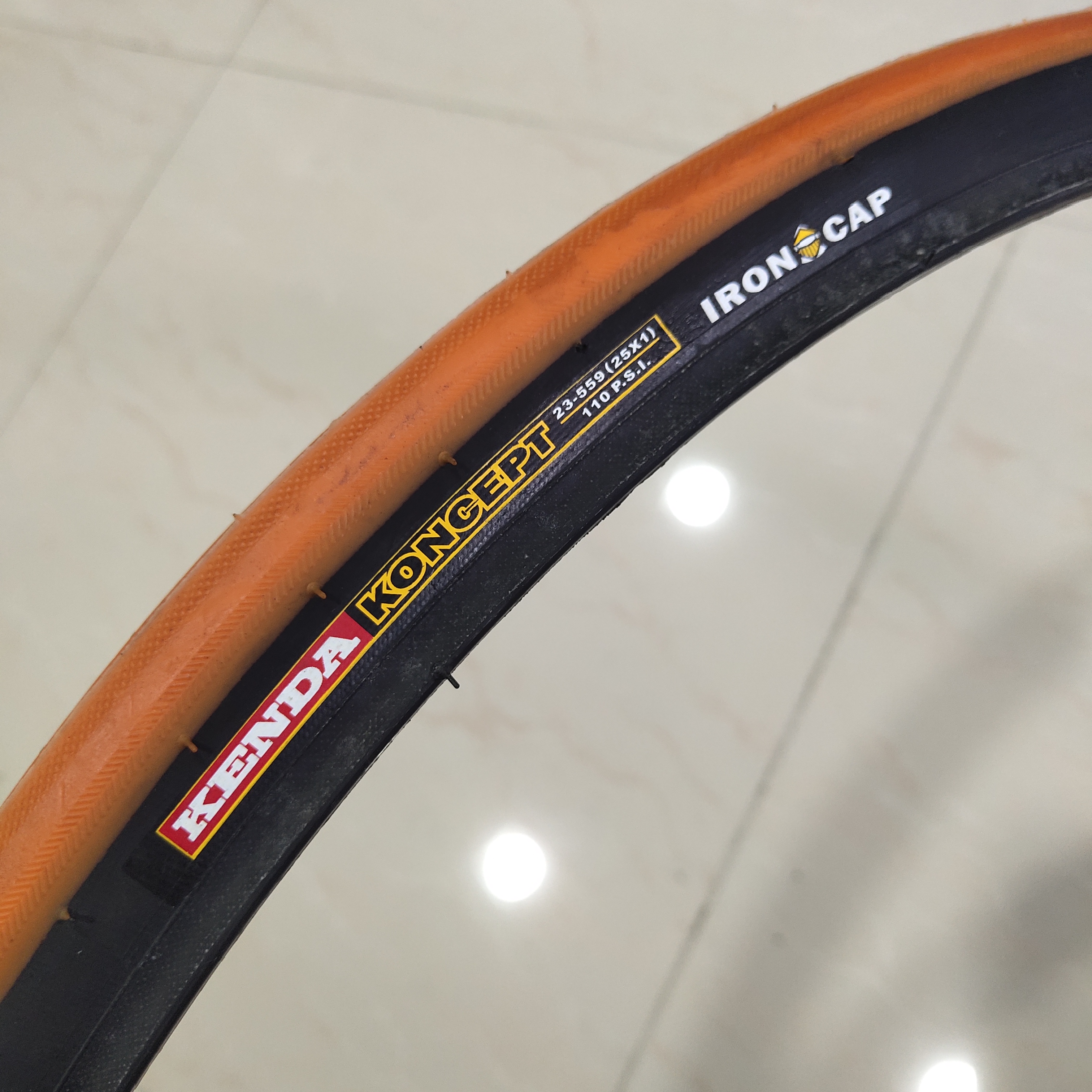 轮胎kenda建大k191运动轮椅专用全生正品橙黑自行车外胎