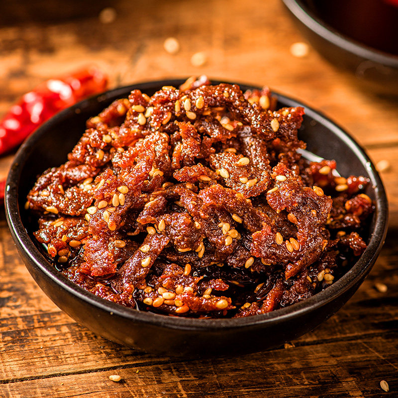 皓浩老妈素牛肉粒香辣味面筋辣条