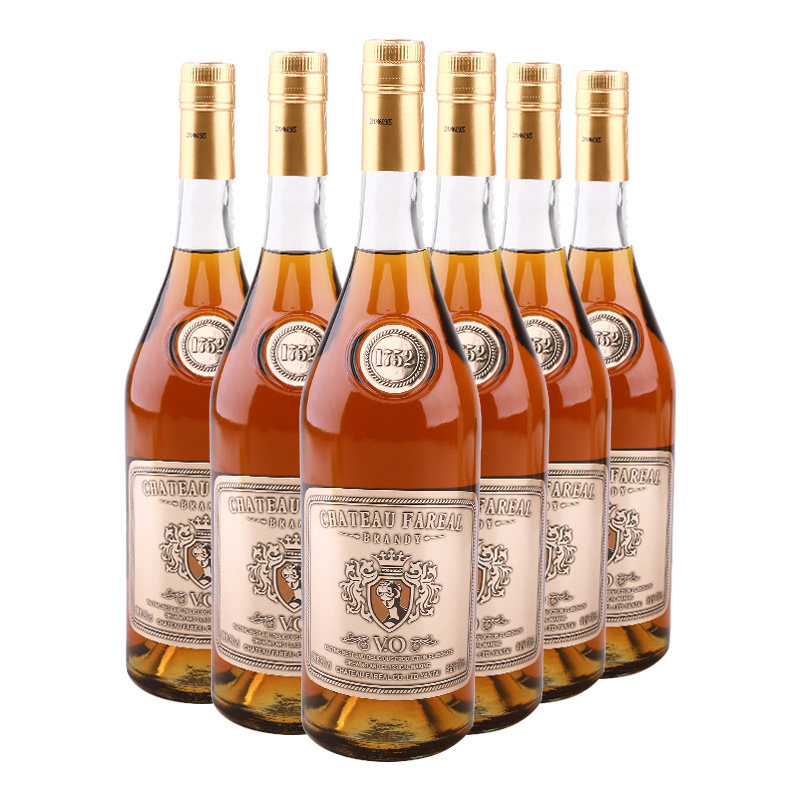 6支整箱法莱雅窖藏橡木木桶vo白兰地葡萄酒蒸馏白兰地
