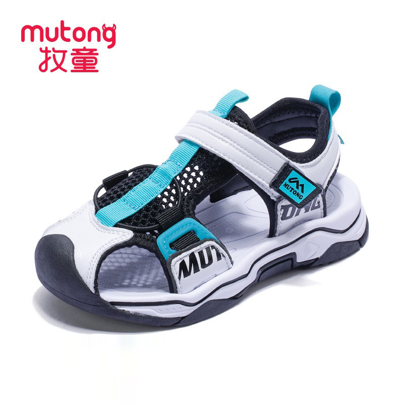 牧童童鞋儿童沙滩鞋软防滑夏季包头小童男童凉鞋