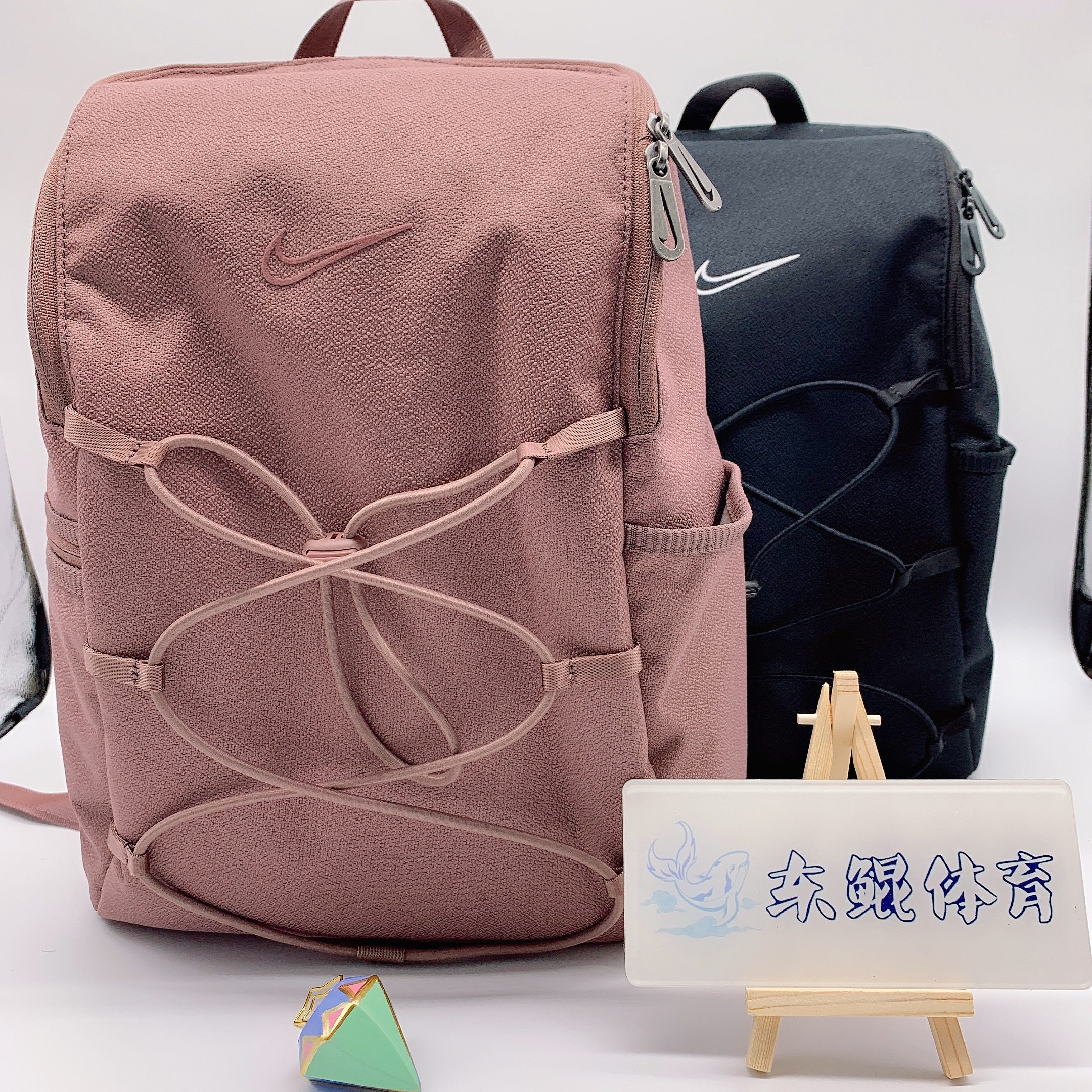 nike耐克双肩包2021新款小钩潮流运动抽绳书包双肩背包