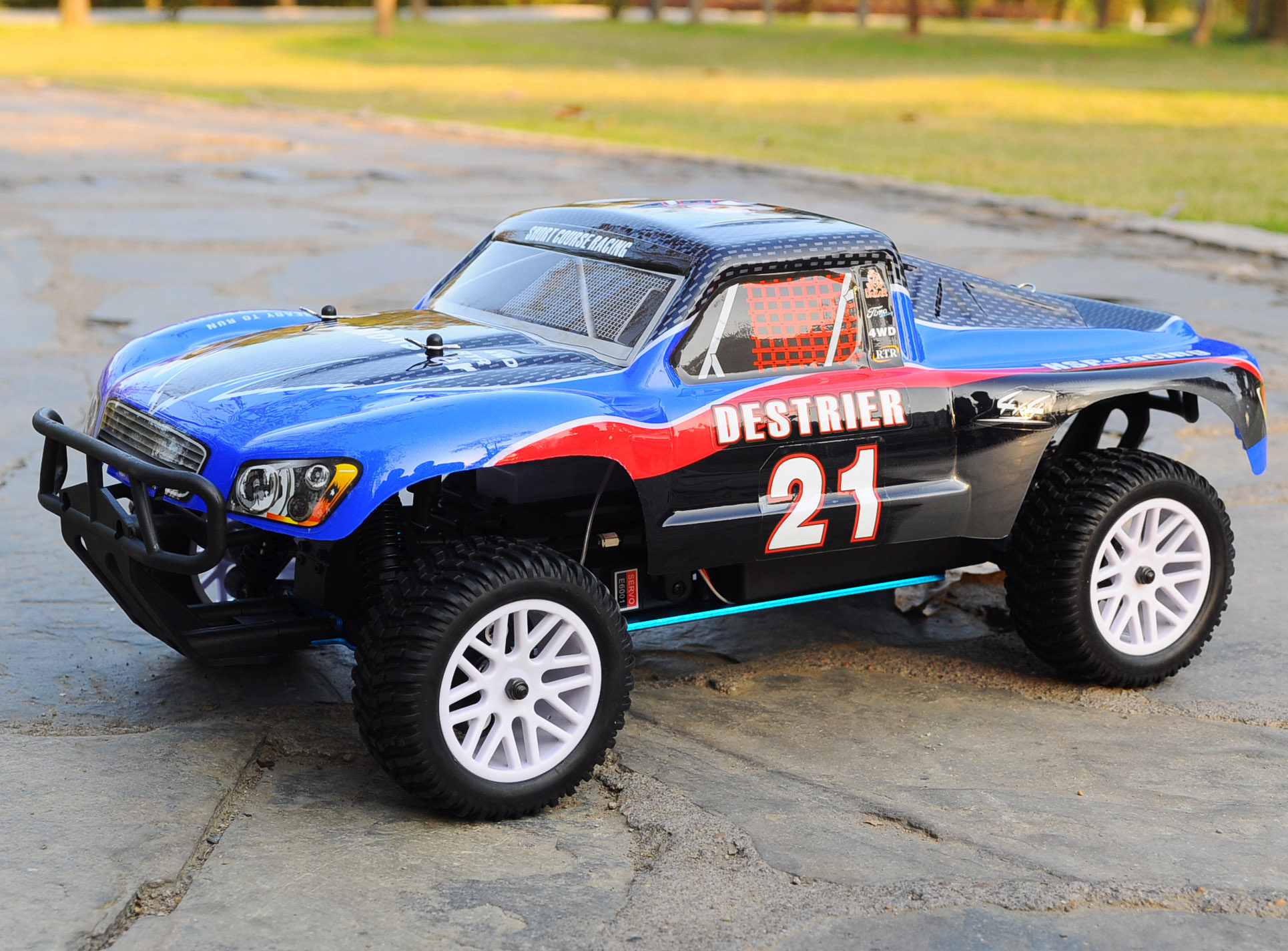 遥控车油动无限hsp94155四驱短卡油车燃油越野高速车模