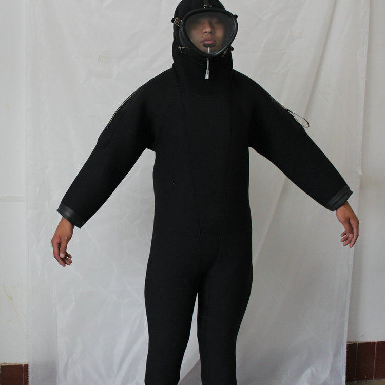 防护服水下全封闭干式潜水服污水处理作业工作服救援防护服