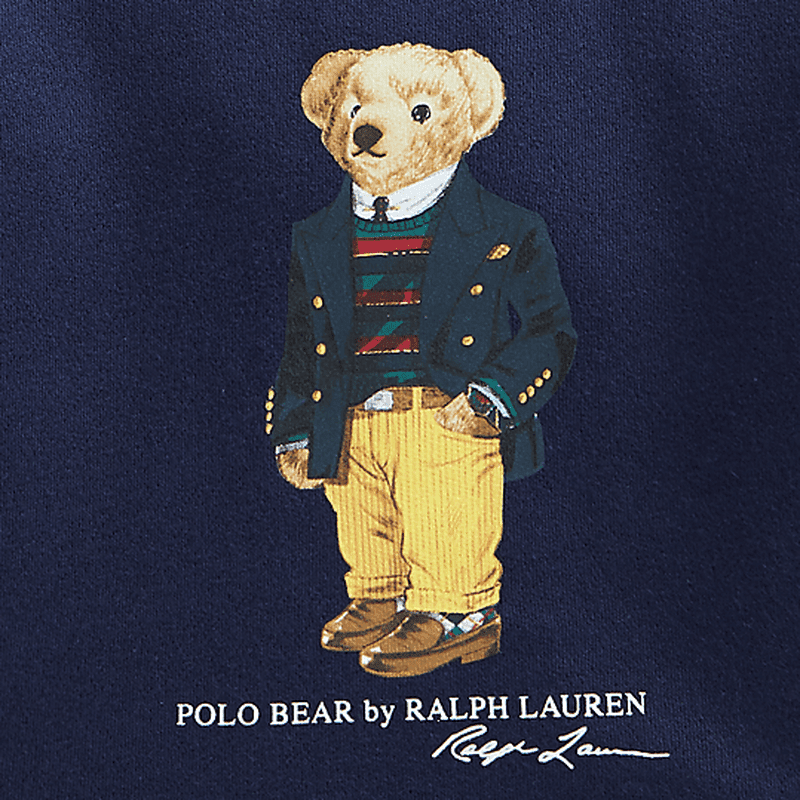 ralphlauren拉夫劳伦男婴21年秋polo小熊熊起绒布运动衫卫衣