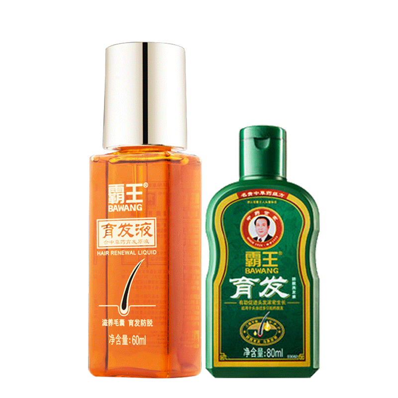 霸王育发液头发增长增发密发浓密防脱发生旗舰店官网头皮营养液