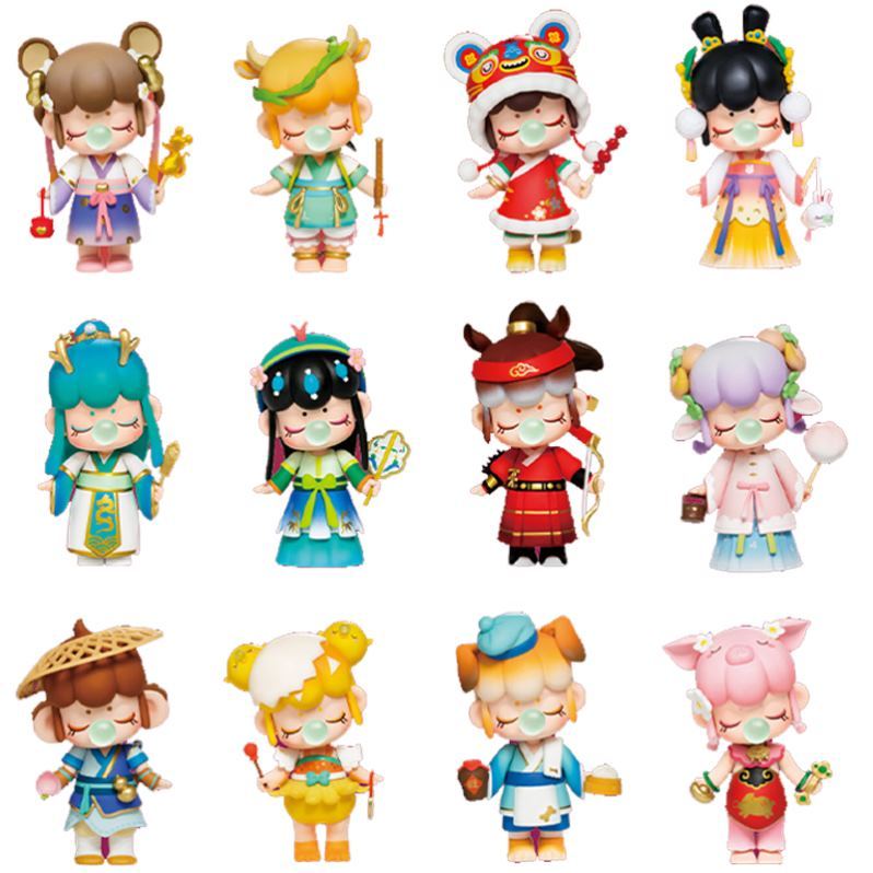 若来nanci囡茜十二生肖系列盲盒rolife潮玩手办少女潮玩盲盒