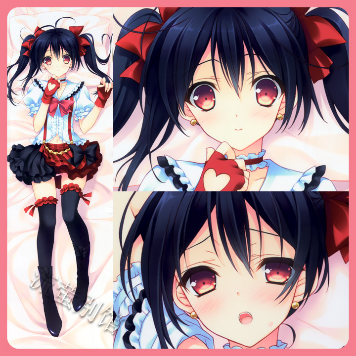 抱枕铃平lovelive矢泽妮可lllovelive周边动漫毛绒