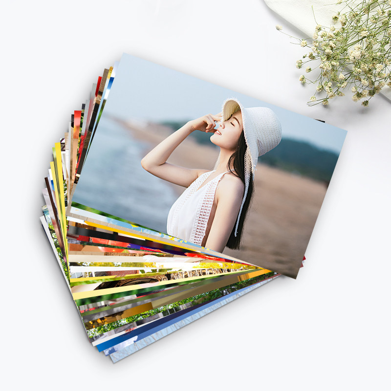 洗照片包邮打印照片冲印塑封送相册相片手机照过塑晒宝宝全家福照-妙