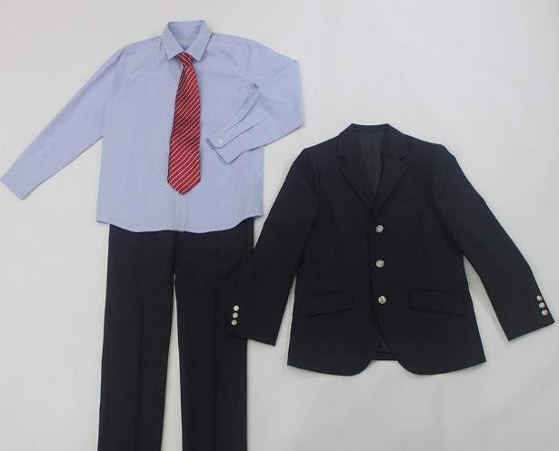 厂家定制余姚市中学校服统一款男女中学生夏秋冬装运动服礼仪服长