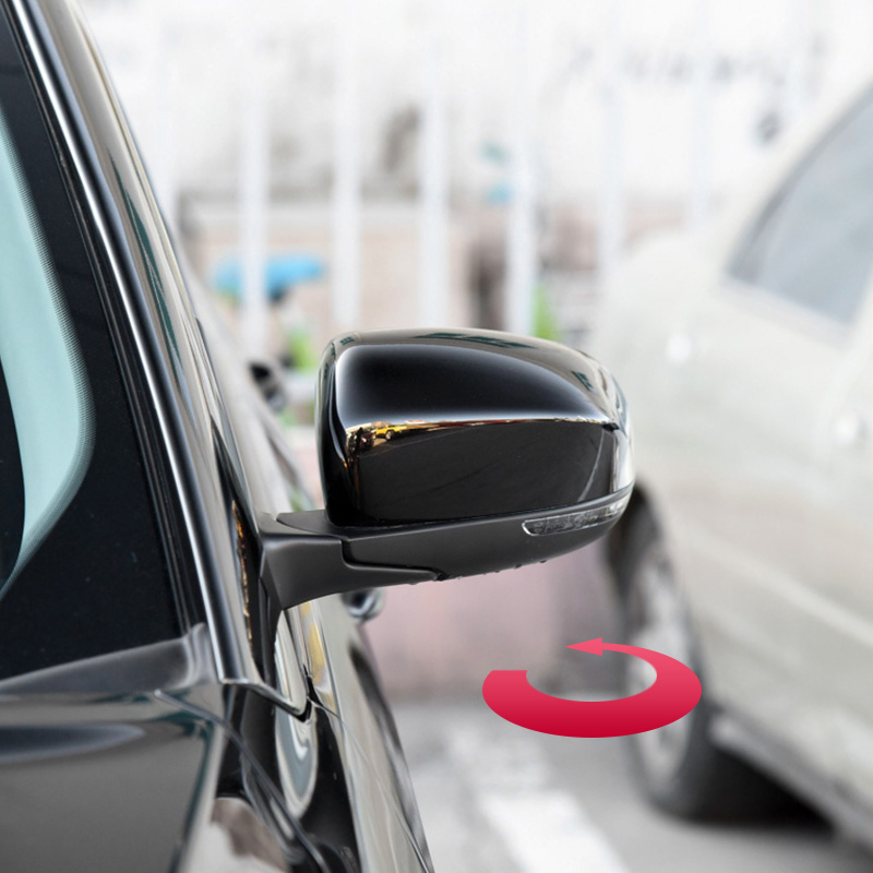 jeep电动折叠后视镜指南者自由光指挥官改装锁车自动折叠倒车镜