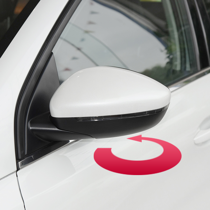 折叠标致电动后视镜30084008改装锁车自动倒车电动折叠后视镜