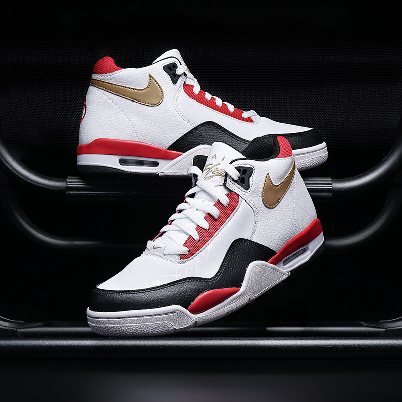 耐克nike flight legacy aj4兄弟款气垫男子实战篮球鞋dd8493-169