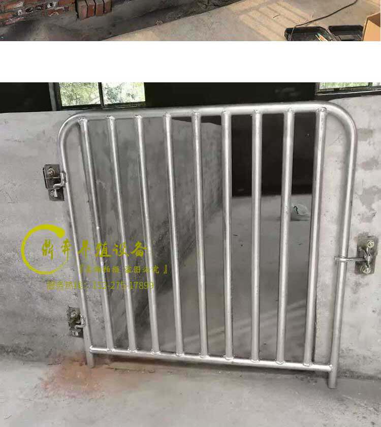 配件猪圈定做砖墙猪舍母猪产床猪门定位门扣畜牧
